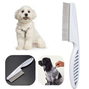 Dog <strong>Cat</strong> Metal Steel Pin Grooming Cleaning Brush Hair <strong>Comb</strong> Lice Pet <strong>Flea</strong> <strong>Comb</strong> - Product Image 2