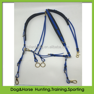 Australisch Design Nylon Borstkraag Duurzaam Uithoudingsstijl Paardenhalsters Met Pvc Martingale Plaat Australisch Zadel Geïnspireerd - Product Image 4