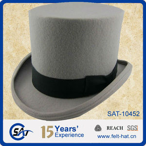 Sombrero plegable <span class=keywords><strong>rojo</strong></span> <span class=keywords><strong>de</strong></span> <span class=keywords><strong>fieltro</strong></span> <span class=keywords><strong>de</strong></span> lana 100% - Product Image 1