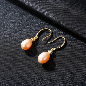 <span class=keywords><strong>PAG</strong></span> & MAG Thương Hiệu Cổ Điển Đồ Trang Sức Mỹ Phụ Nữ Quà Tặng Nước Ngọt Ngọc Trai Tự Nhiên S925 Bạc Trang Sức Dây Hook Drop Earrings - Product Image 6