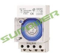 CE RoHS DINレールスイッチクロックアナログ機械式タイマーSUL181h 120V 220V 230V 16A24時間毎日プログラム可能なタイムリレースイッチ