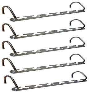 2 pc Métal Cascade <span class=keywords><strong>Armoire</strong></span> Placard Bar Cintre <span class=keywords><strong>Manteau</strong></span> Organisateur Space Saver - Product Image 4