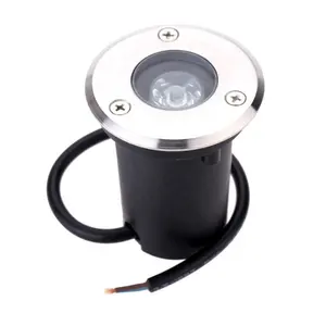 1W 3W 5W 7W 7W 9W 12W 15W 18W 24W luz empotrada de acero inoxidable impermeable IP67 Llevó Las Luces enterradas