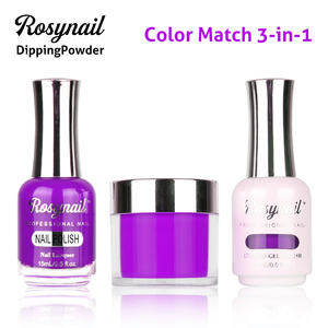 Échantillon gratuit 3 en 1 Set UV Gel Vernis à Ongles Laque <span class=keywords><strong>Poudre</strong></span> à Tremper Ongles Artistiques Bio 15ml LED Beauté des Ongles <span class=keywords><strong>Kit</strong></span> de Logo Personnalisé - Product Image 5