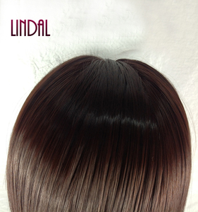 Tête de mannequin homme LINDAL <span class=keywords><strong>pour</strong></span> la formation en coiffure, équipement de salon, cheveux naturels, <span class=keywords><strong>pour</strong></span> la pratique de la coiffure - Product Image 5