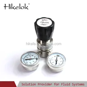 Gas Pressure Regulator Swagelok Type Hikelok LPG CNG Gas High Pressure Reducing Regulator