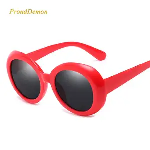 X9787 Clout Goggle Unisex wholesale Glasses Made in China Oval Fashionable Sunglasses 2020