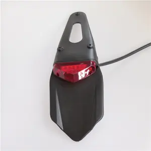 Custom Motorcycle Light Enduro Trial Bike 5 LED Motorbike Brake Stop Rear Fender Tail Light