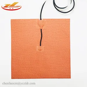 24v 400* 400mm silicone heating pad for 3D printer