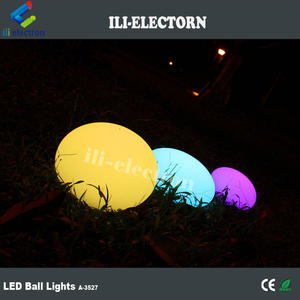 Plástico de Color cambiante led bola de luz para el banquete de boda decoración - Product Image 5