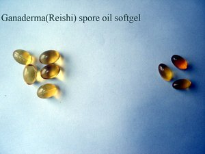 Venta al por mayor Softgel Lingzhi extracto cápsula rojo Reishi hongo extracto aceite <span class=keywords><strong>Ganoderma</strong></span> - Product Image 4