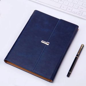 <span class=keywords><strong>Agenda</strong></span> de Negocios A5, Hojas Sueltas, 6 <span class=keywords><strong>Anillas</strong></span>, Diario de Cuero, Cuaderno para Promociones - Product Image 1