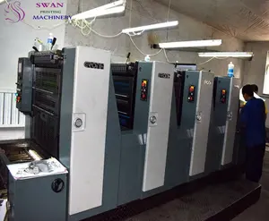 Hoge Snelheid 4 Kleur Offsetdruk Machines Gemaakt In China Zware