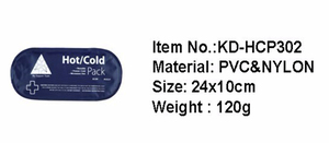 Tùy chỉnh tái sử dụng Nylon ma thuật gel thân thiện với môi nóng lạnh gói cho phục hồi chức năng trị liệu hữu ích hình bầu dục hình - Product Image 6