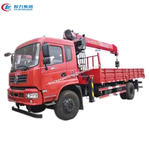 High quality CLW5160JSQ Dongfeng truck mounted 6tons crane PALFINGER 6tons 8tons truck crane