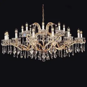 130cm wide candle chandeliers lights italian crystal chandelier lamp vintage for low ceiling