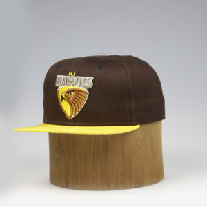 100% acrílico <span class=keywords><strong>pico</strong></span> amarillo bordado águila hombres brown moda sombrero <span class=keywords><strong>del</strong></span> snapback al por mayor - Product Image 2