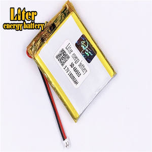 Plug 1,5-2 P <strong>3</strong>,7 V 484550 1800 mAh rechargeable LiPo battery solar Li ion polymer lithium-batterie with PCM - Product Image 1