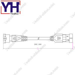 Al por mayor 2 P hembra a 3 p masculino arnés de cableado del vehículo para Psa Automotive Digital de diagnóstico herramientas - Product Image 2