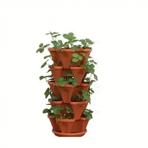 Boa Venda Vertical Stand Vaso de Flores De Plantas De Morango