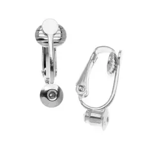 earring closure type Lever Back brass ear clip on earring converter