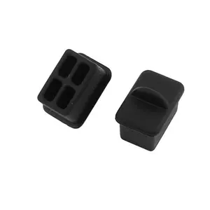 Rubber USB A Type Female Anti Dust Cover Protector Plugs Stopper Cover