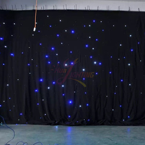 Phông Nền Trang Trí Đám Cưới Vải <span class=keywords><strong>Led</strong></span> Star <span class=keywords><strong>Curtain</strong></span> <span class=keywords><strong>Backdrop</strong></span> Thiết Bị Sân Khấu - Product Image 2