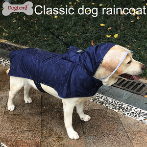 Large <strong>Waterproof</strong> <strong>Dog</strong> Raincoat Portable Pet <strong>Jacket</strong> for Raining Days Pet Clothes - Product Image 3