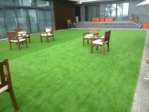Campo de fútbol de césped impermeable tenis artificial hierba de <span class=keywords><strong>pampas</strong></span> para relajación al aire libre - Product Image 5
