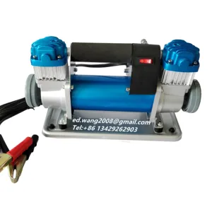 Fabrika kaliteli taşınabilir Lastik Şişirme/12 V Gerilim ve 101-150Psi Maksimum Basınç taşınabilir hava kompresörü/hava pompası