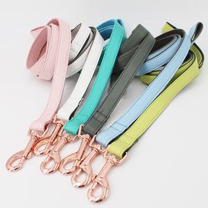 <span class=keywords><strong>Collar</strong></span> de Perro Grande de Piel Dorada - Product Image 4