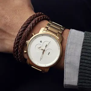 Reloj personalizable con logotipo, marca de diseñador de fábrica de Guangzhou