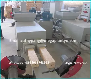 Alibaba trade assurance-máquina de prensado de bloques de madera, 4 cabezales de moldeo