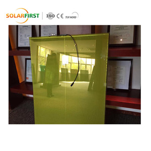 10% transparente electricidad 100 W vidrio fotovoltaico resun congelador 20 cm panel solar - Product Image 2