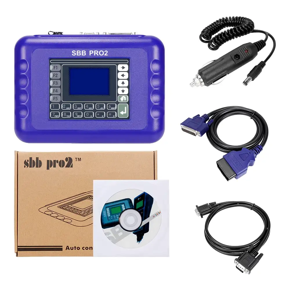 2018 SBB PRO2 Key Programmer V48.88 Version Support New Cars up to 2017 Support for T-oyota G Chip No Token Limitation SBB PRO2