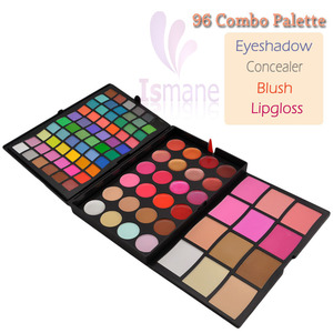 96 colores de sombra de ojos, beso belleza cosméticos sombra de ojos, señora cosmética paleta sombra de ojos - Product Image 2