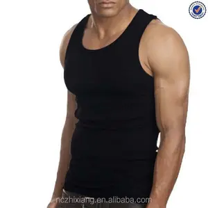 Hombres liso 100% algodón Muscle Tank Tops China