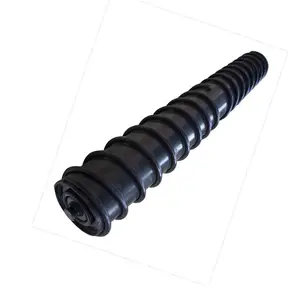 Conveyor Rubber Disc Coated Spiral Return Roller