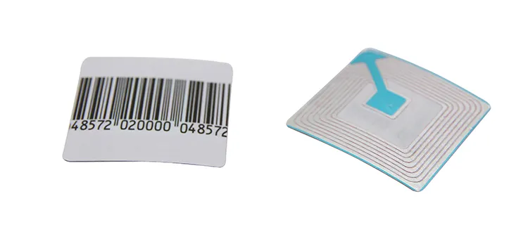 Factory Shopping EAS RF soft label retail security printing paper sensor tag for supermarket