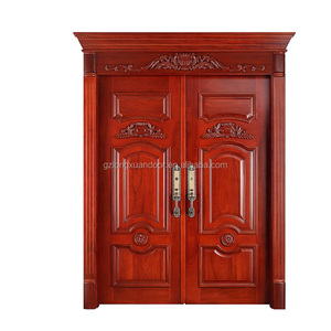 <span class=keywords><strong>Porta</strong></span> <span class=keywords><strong>a</strong></span> <span class=keywords><strong>Battente</strong></span> Moderna di Lusso con Design in Legno e Vetro per Interni di Hotel, Superficie Rifinita, <span class=keywords><strong>Porta</strong></span> Doppia Nera Personalizzata - Product Image 3