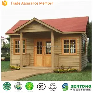 2016 Small Prefabricated Wooden Cabin