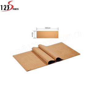 Thân Thiện Với Môi Trường 4 6 Mm Hai Lớp Khắc Logo In Hữu Cơ <span class=keywords><strong>Tpe</strong></span> Cork Gỗ Yoga <span class=keywords><strong>Mat</strong></span> Với Logo Tùy Chỉnh - Product Image 3