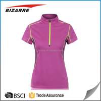 Chemise d'équitation en jersey rose M125 Custom Made High Quality Sport Fashion pour femmes Outdoor