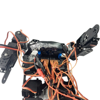 Bio-Robot 17 DOF 17 Degrés Liberté 17 Métal Humanoïde Bipède pour Plate-Forme de Test Expérimental DIY Robot Accessoires