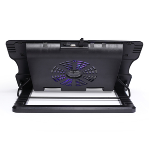 <span class=keywords><strong>Support</strong></span> de <span class=keywords><strong>refroidissement</strong></span> pour ordinateur <span class=keywords><strong>portable</strong></span> pliable en plastique avec 2 ports USB, vente chaude - Product Image 5