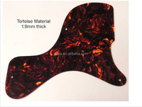 Feuille cellulite noire, pour la fabrication de médiators de guitare, coque