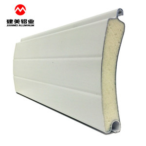 Trung Quốc Top Nhôm <span class=keywords><strong>Roller</strong></span> Shutter <span class=keywords><strong>Profiles</strong></span> Với Pu Foam Cho Cửa Nhà Để Xe - Product Image 1