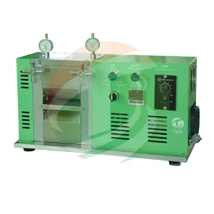 TOB Lab Electric Calender Battery Electrode Roller Heat Press Machine