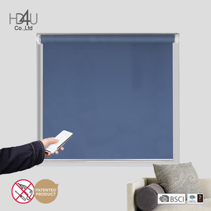 Hot Sale Blackout Day Night Window Blinds Shade Electric <strong>Roller</strong> Blind <strong>Motor</strong> No Drilling Blinds - Product Image 2