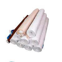 Tissu en microfibre 100% polyester en rouleaux, tissu bon marché pour les rideaux